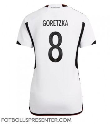 Tyskland Leon Goretzka #8 Hemma Matchtröja Dam VM 2022 Kortärmad
